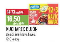 KUCHAREK BUJÓN 12+3 kostky 