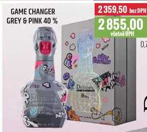 GAME CHANGER GREY & PINK 40% 0,7l