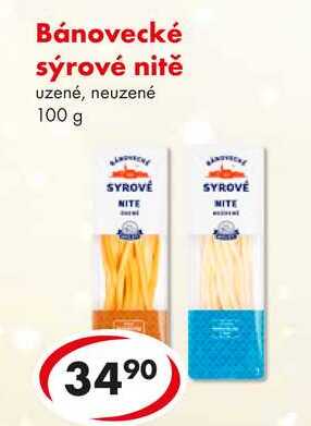 Bánovecké sýrové nitě, 100 g