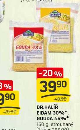 DR.HALÍŘ EIDAM 30% 150g