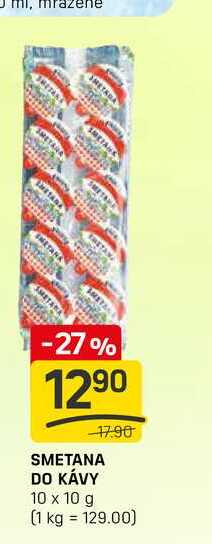SMETANA DO KÁVY 10 x 10 g