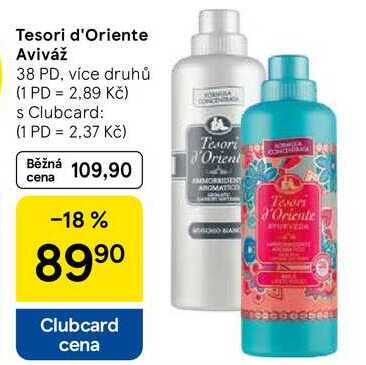 Tesori d'Oriente Aviváž, 38 PD, více druhů