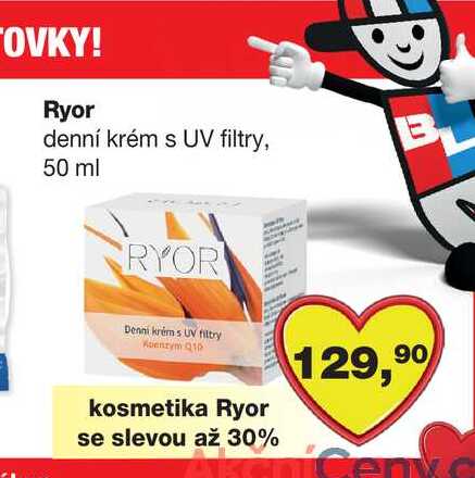 Ryor denní krém s UV filtry, 50 ml