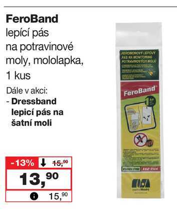 FeroBand lepící pás na potravinové moly, mololapka, 1 kus 
