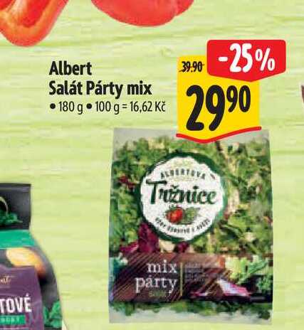 Albert Salát Párty mix 180 g 