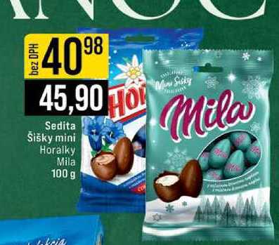 Sedita Šišky mini Horalky Mila 100 g
