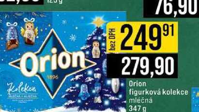 Orion figurková kolekce mléčná 347 g 