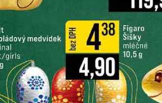 Figaro Šišky mléčné 10,5 g