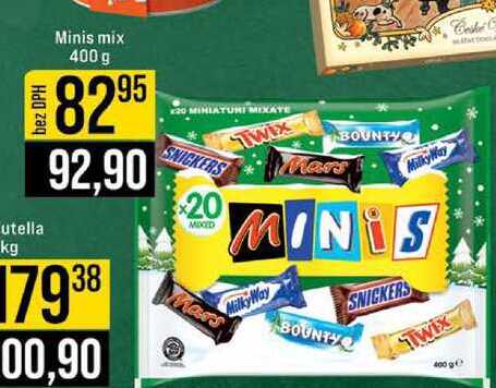 Minis mix 400 g