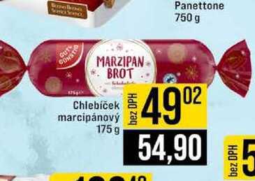 Chlebíček marcipánový 175 g
