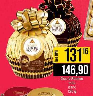 Grand Rocher milk dark 125 g 
