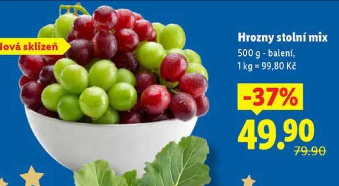Hrozny stolní mix, 500 g 