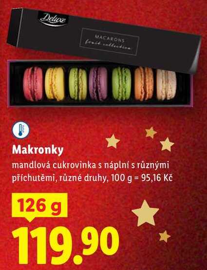 Makronky, 126 g 