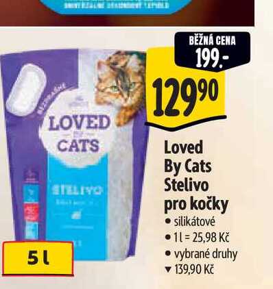 Loved By Cats Stelivo pro kočky 5 l