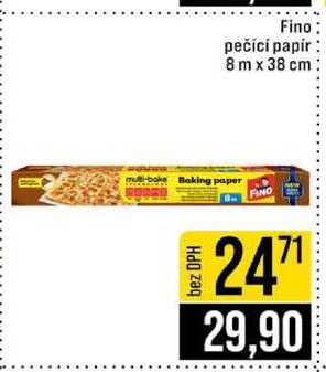 Fino pečící papír 8m x 38 cm