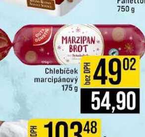 Chlebiček marcipánový 175 g
