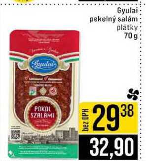 Gyulai pekelný salám plátky 70g