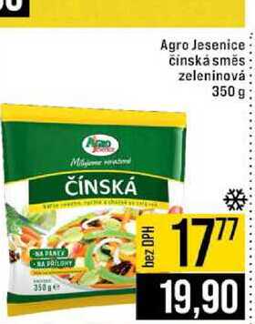 Agro Jesenice činská směs zeleninová 350 g