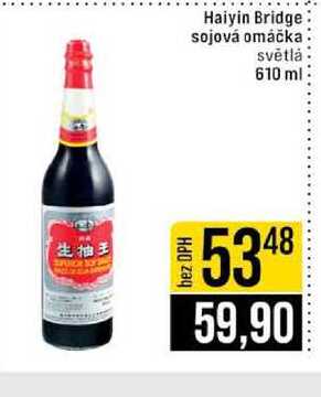 Haiyin Bridge sojová omáčka světlá 610 ml