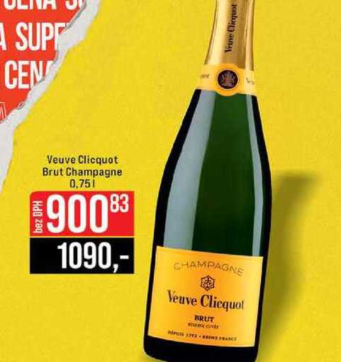 Veuve Clicquot Brut Champagne 0,75l