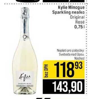 Kylie Minogue Sparkling nealko Original Rosé 0,75l