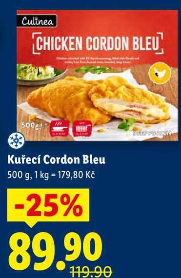 Kuřecí Cordon Bleu, 500 g
