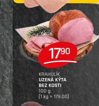 UZENÁ KÝTA BEZ KOSTI 100 g