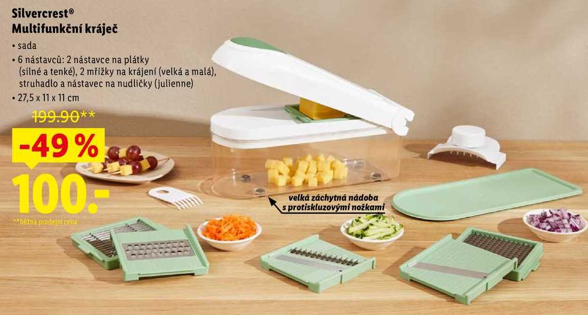 SilvercrestⓇ Multifunkční kráječ