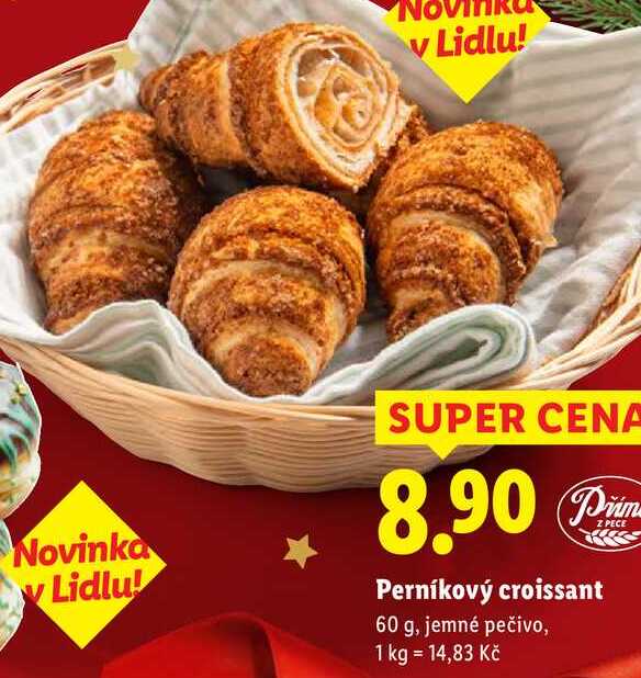 Perníkový croissant, 60 g