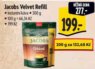 Jacobs Velvet Refill, 300 g