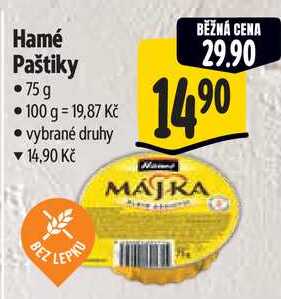 Hamé Paštiky, 75 g