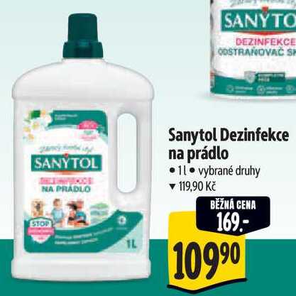 Sanytol Dezinfekce na prádlo, 1 l