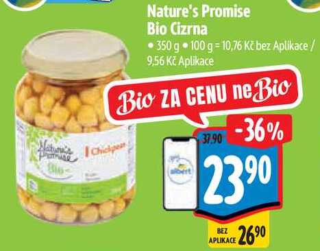 Nature's Promise Bio Cizrna, 350 g