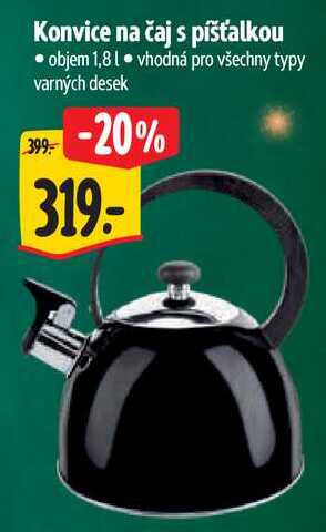 Konvice na čaj s píšťalkou