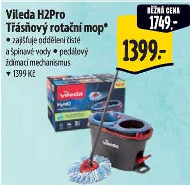 Vileda H2Pro Třásňový rotační mop