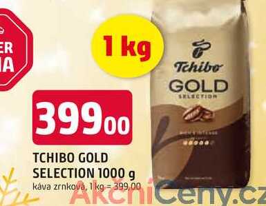 Tchibo Gold Selection zrnková káva 1000g