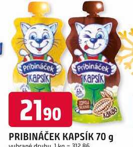 PRIBINÁČEK KAPSÍK 70 g 