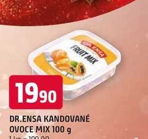 DR.ENSA KANDOVANÉ OVOCE MIX 100 g 