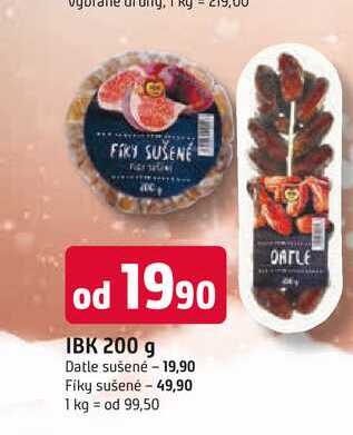 IBK 200g Datle sušenė