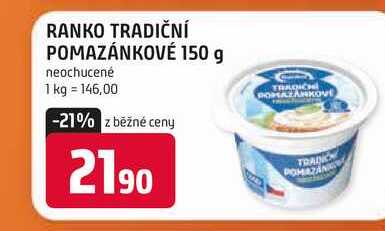 RANKO TRADIČNÍ POMAZÁNKOVÉ 150 g