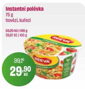 Instantní polévka 75g