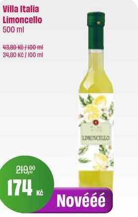 Villa Italia Limoncello 500 ml