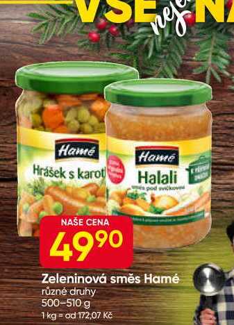 Hamé Halali různé druhy 500-510 g