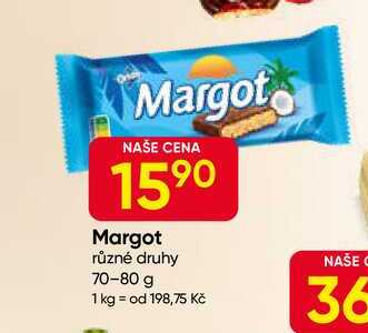 Margot různé druhy 70-80 g