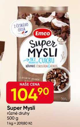 Emco Super Mysli různé druhy 500 g