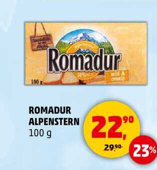 ROMADUR ALPENSTERN, 100 g