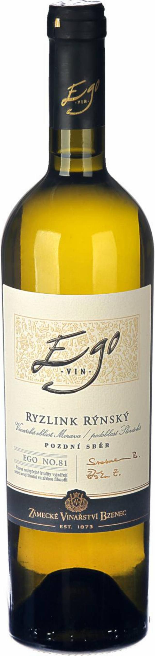 Zámecké Vinařství Bzenec EGO Víno různé druhy