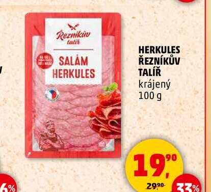 HERKULES ŘEZNÍKŮV TALÍŘ, 100 g