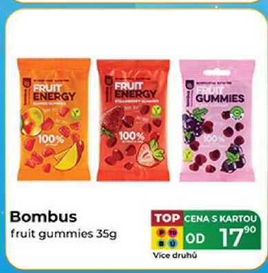 Bombus fruit gummies 35 g