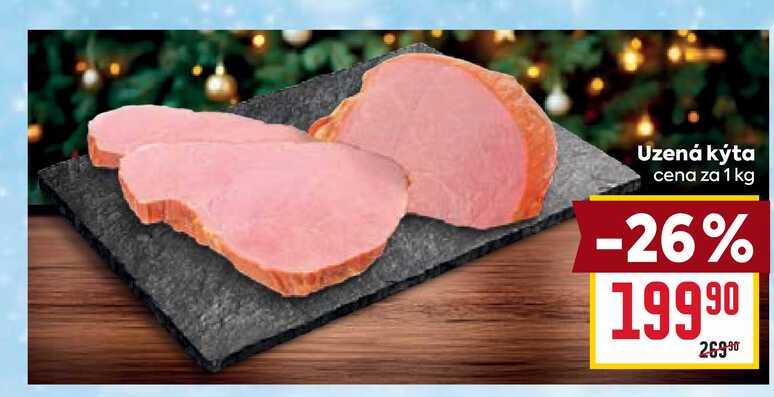 Uzená kýta cena za 1 kg